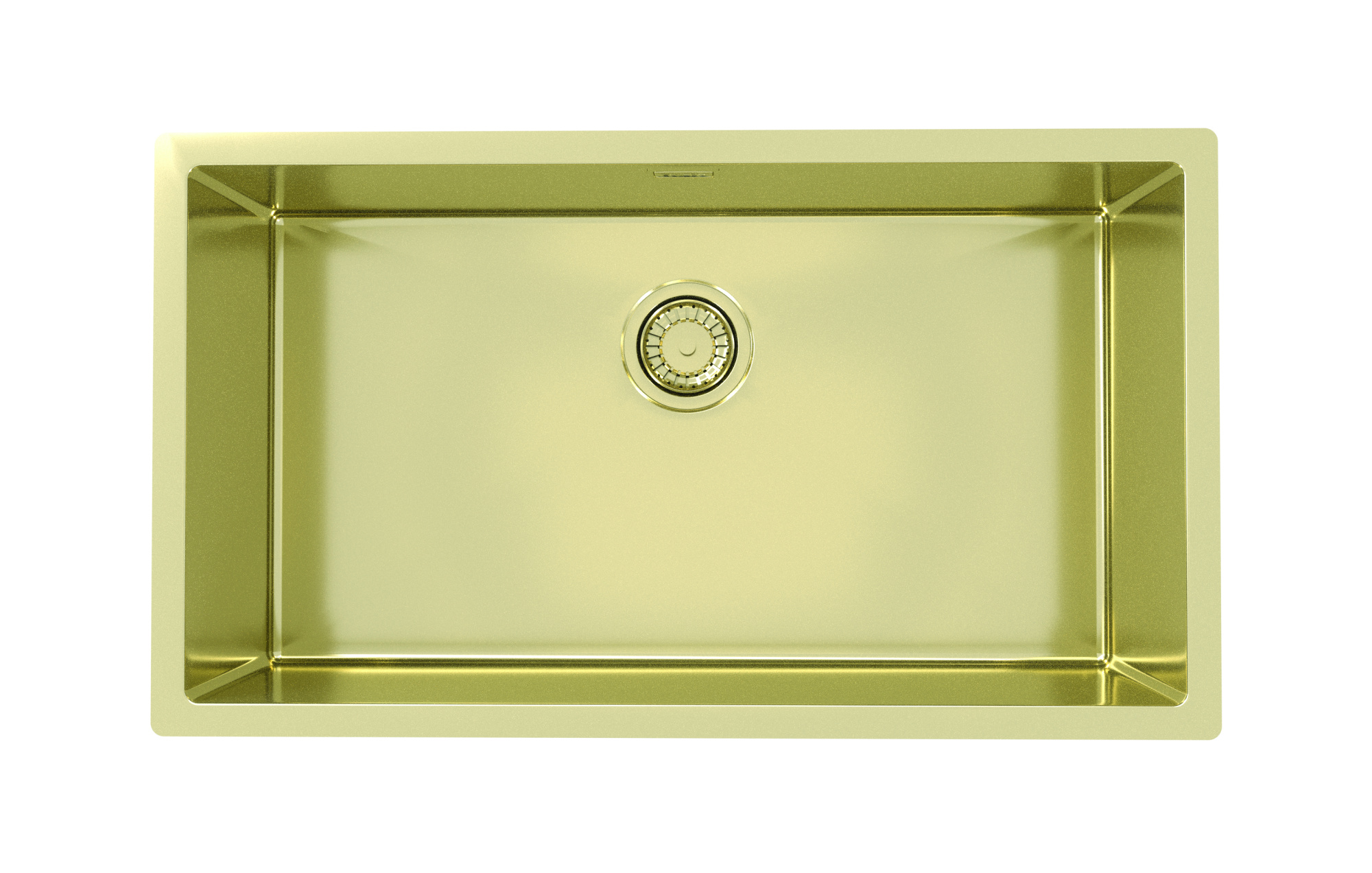Мойка QUADRIX 60 MONARCH GOLD 740x400x200 в компл. с выпуском без сифона (1117478)